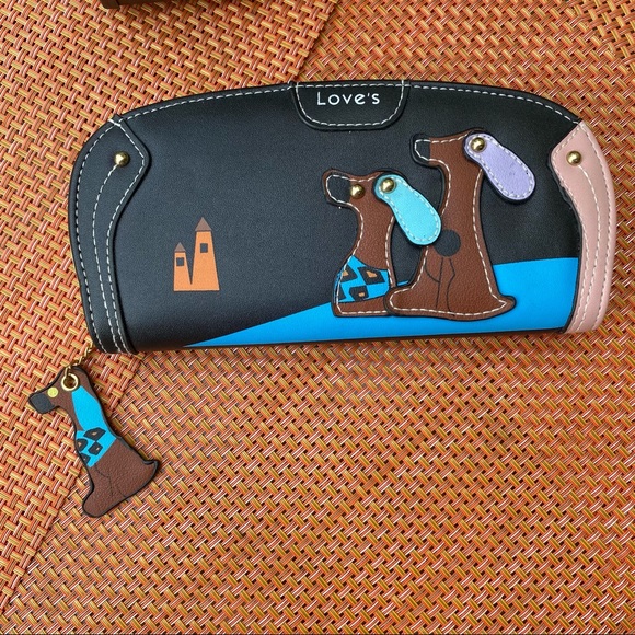 designer dog wallet